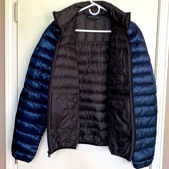 Inc Down Puffer Jacket, Size M, Navy Blue. - Picture 3 of 7